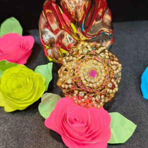 Regal Blossom Jadau Ring