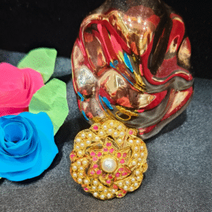 Pearl Bloom Antique Ring