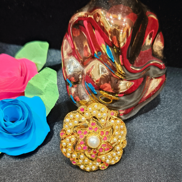Pearl Bloom Antique Ring