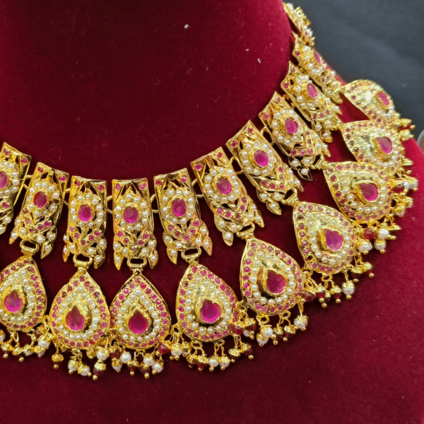 Malika Ruby Choker Heritage Set - Image 2