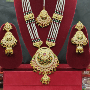 Malika Heritage Pearl Rani Haar Set