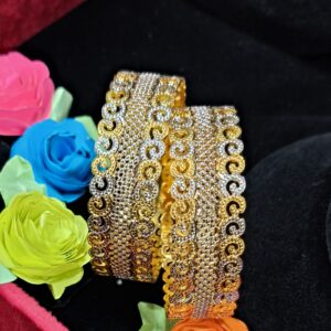 Shubh Lakshmi Sparkling Waves Bangles