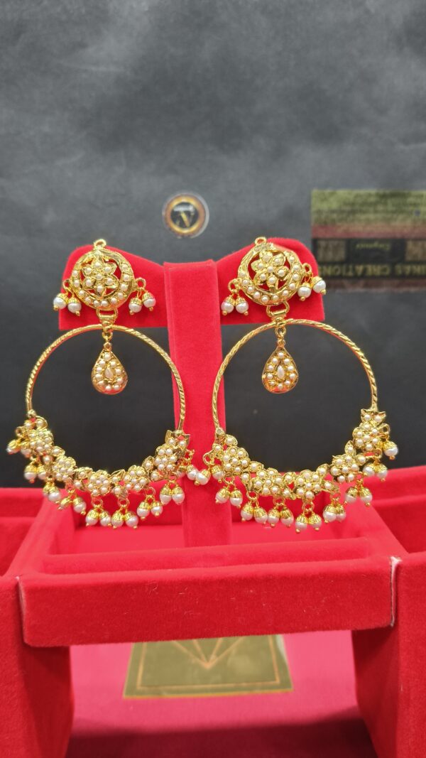 Noorjahan Jadau 5-Phool Bali